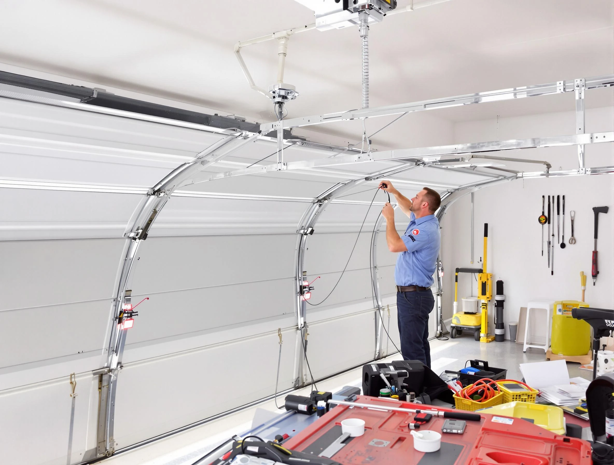Garage door cable repair service by Dublin Garage Door Repair in Dublin