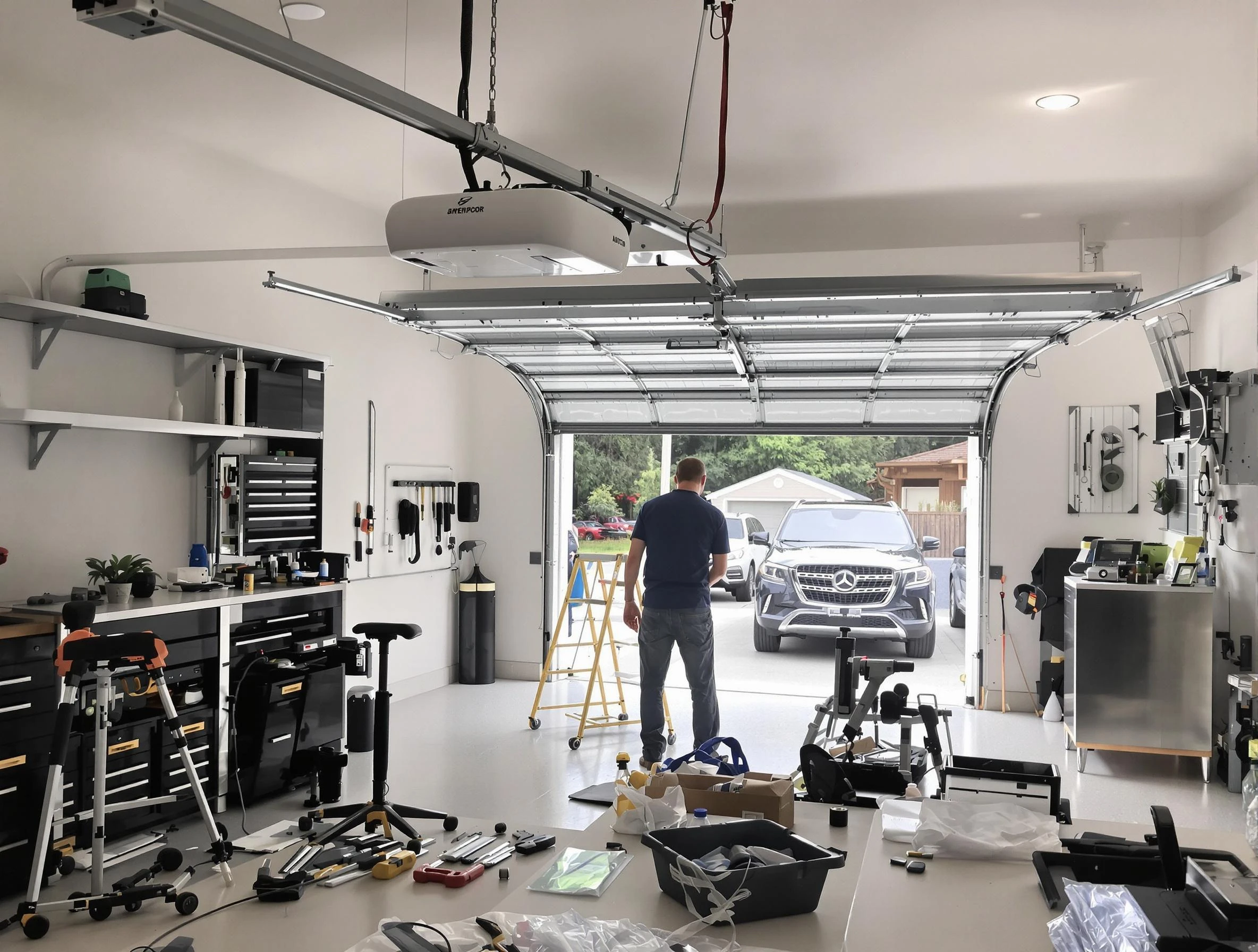 Garage door opener installation by Dublin Garage Door Repair in Dublin